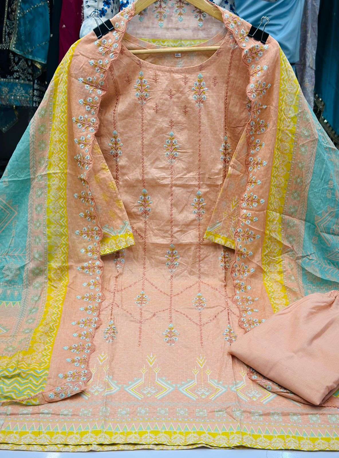 JIHAN BIN SAEED VOL 14 READY MADE LAWN COLLECTION LAWN COTTON SUIT