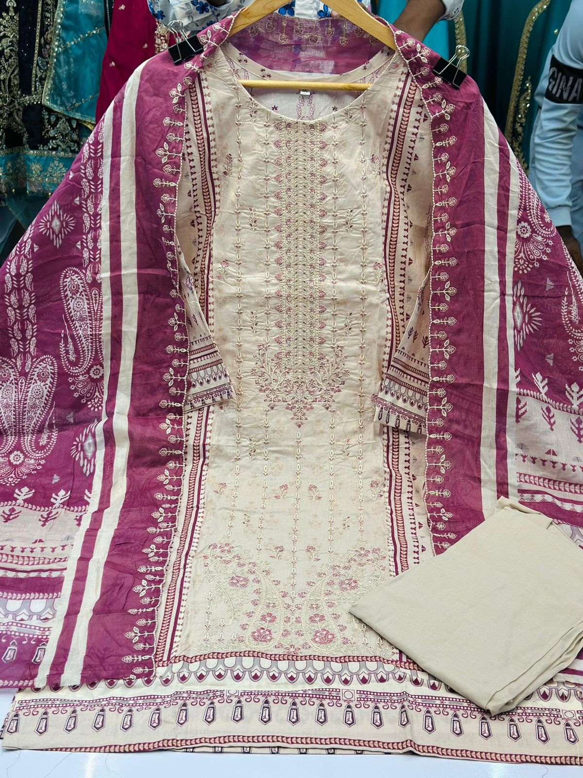 JIHAN BIN SAEED VOL 14 READY MADE LAWN COLLECTION LAWN COTTON SUIT