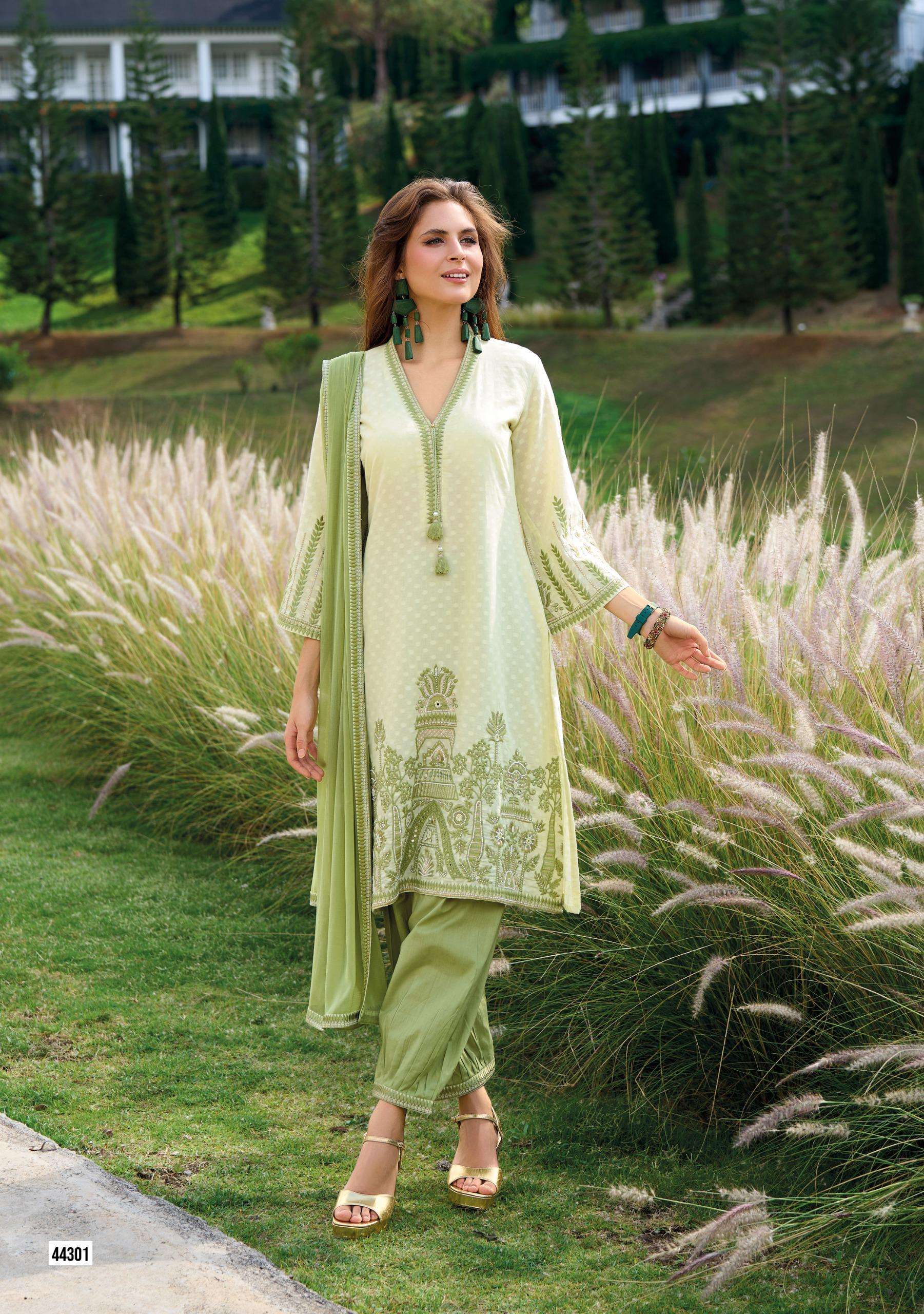 KAILEE FASHION SEHRA COTTON BEAUTIFUL DESIGNER LOOK LADIES SUIT
