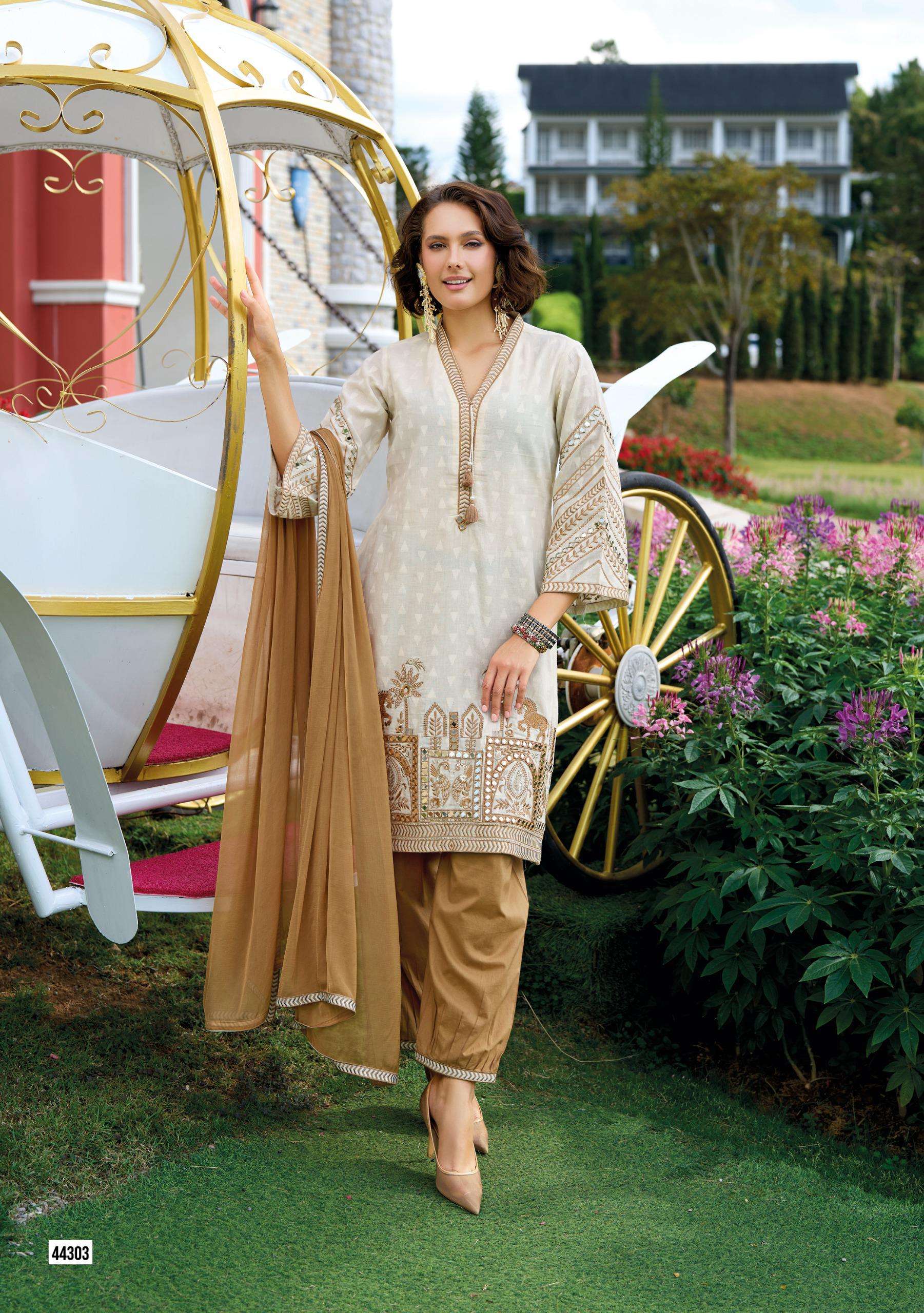 KAILEE FASHION SEHRA COTTON BEAUTIFUL DESIGNER LOOK LADIES SUIT
