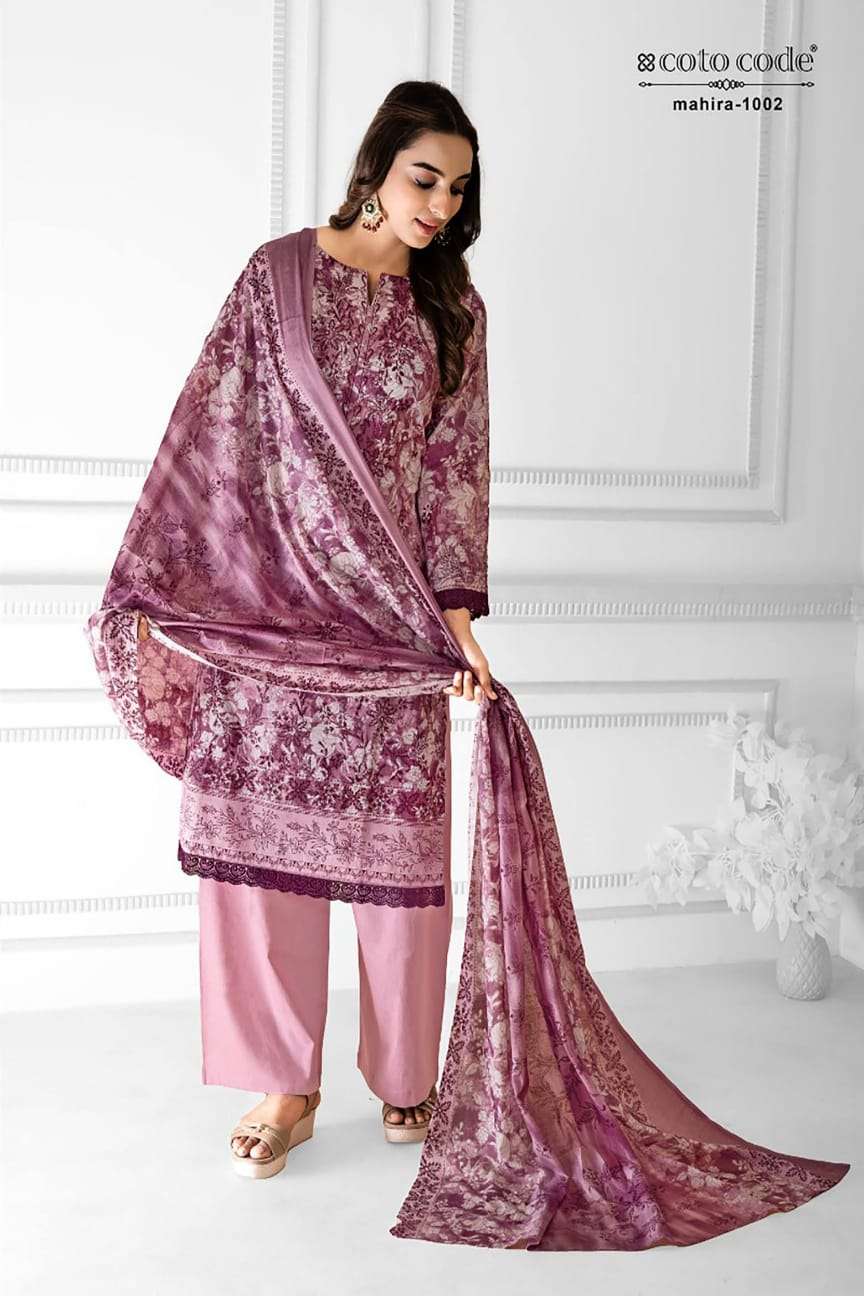 MAHIRA COTO CODE LAWN COTTON DIGITAL PRINT SALWAR SUIT