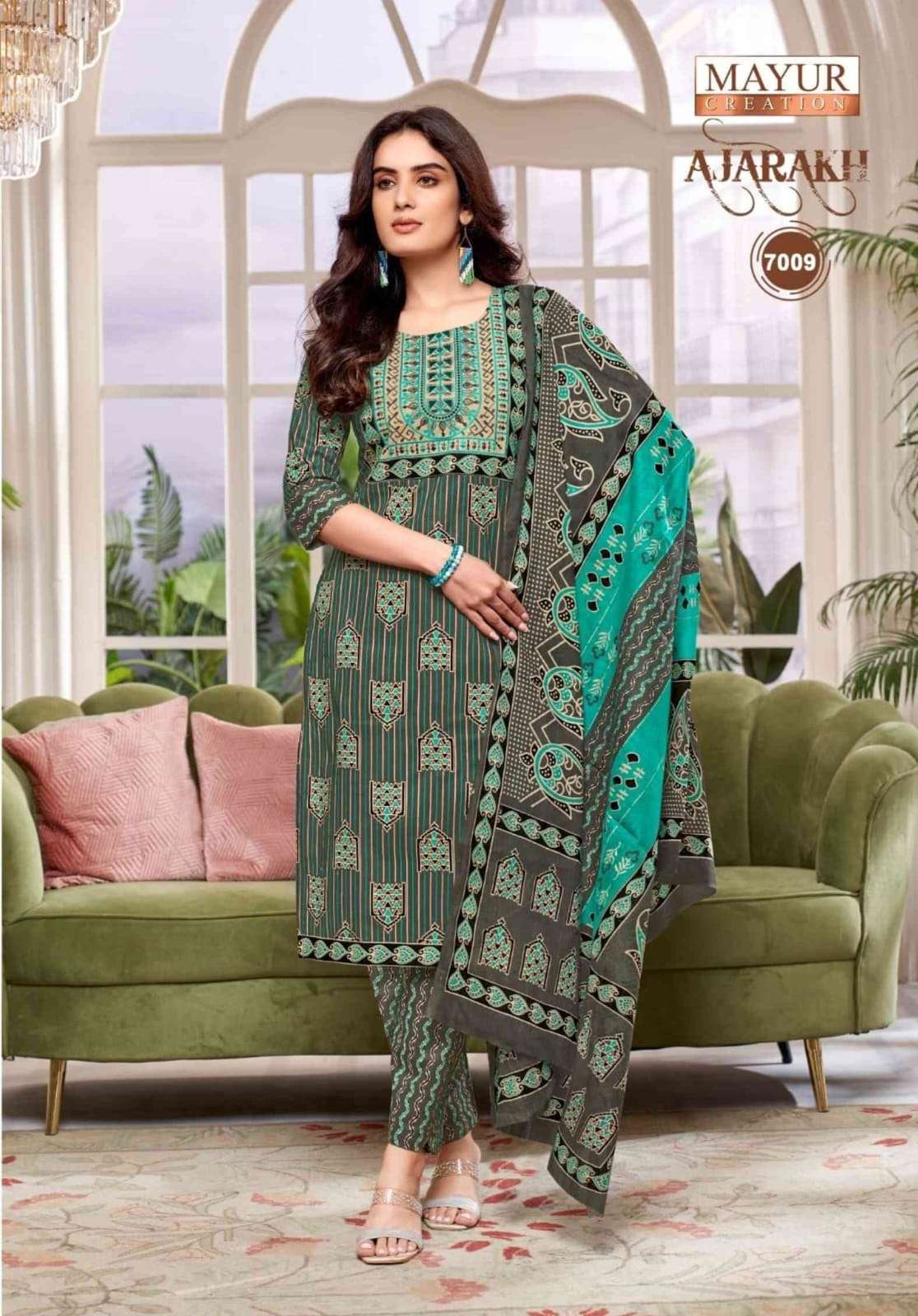 MAYUR CREATION AJARAKH VOL 7 READY MADE COLLECTION