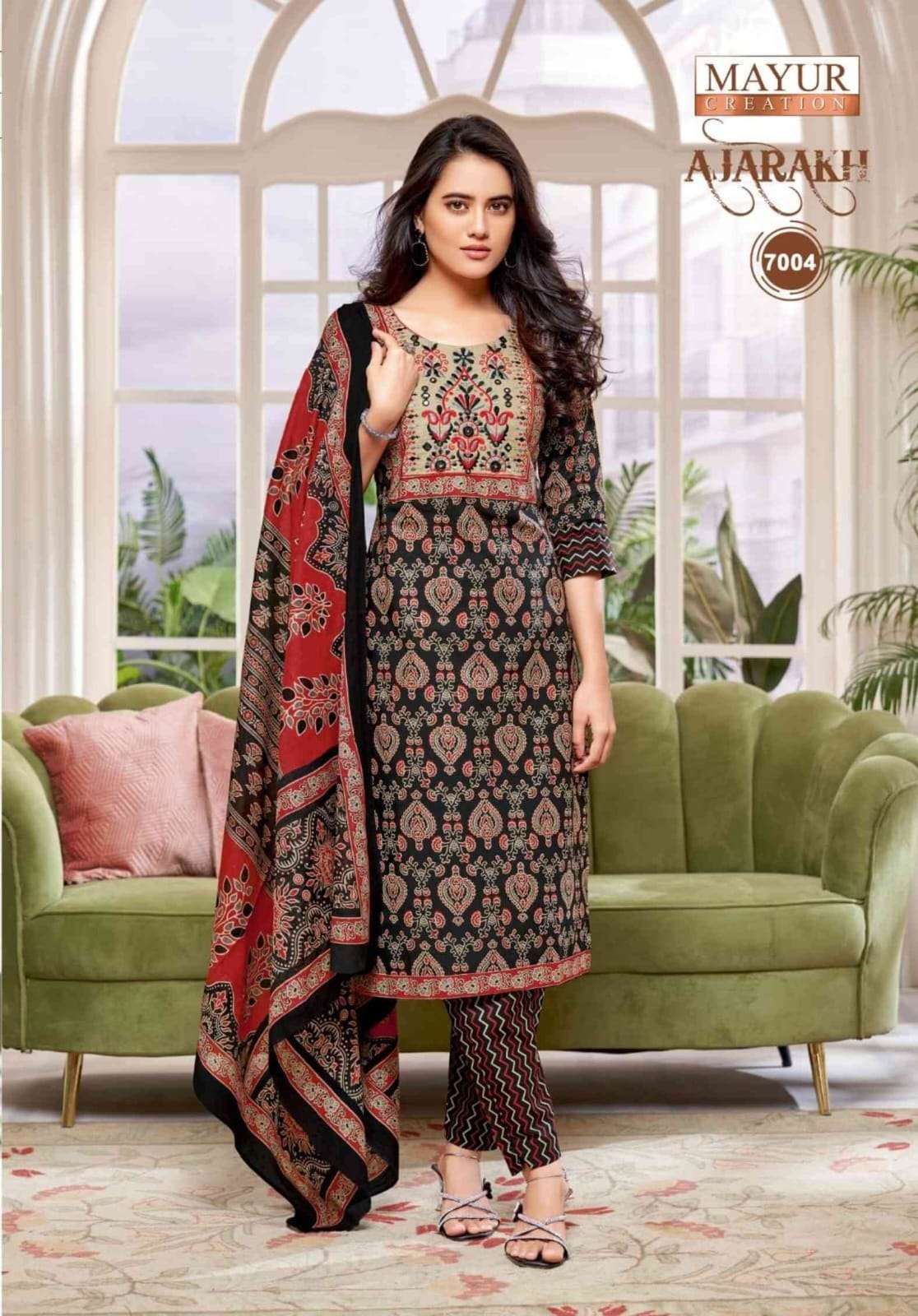 MAYUR CREATION AJARAKH VOL 7 READY MADE COLLECTION
