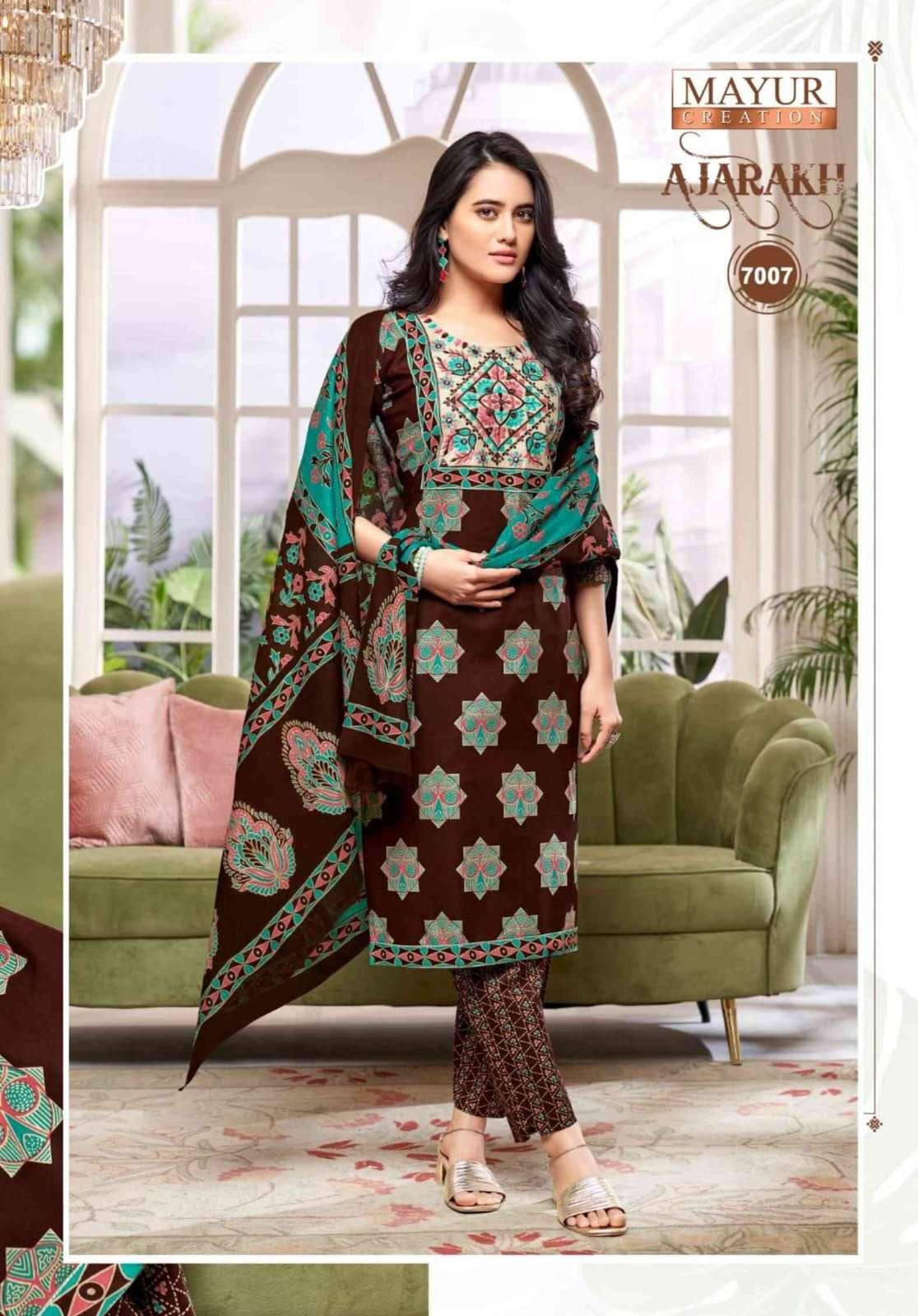 MAYUR CREATION AJARAKH VOL 7 READY MADE COLLECTION