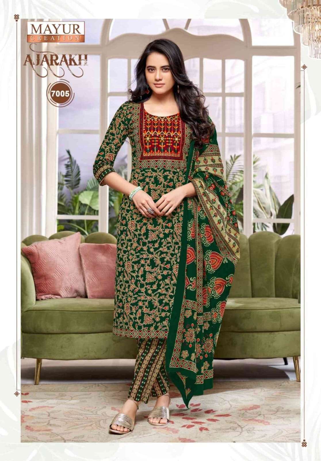 MAYUR CREATION AJARAKH VOL 7 READY MADE COLLECTION