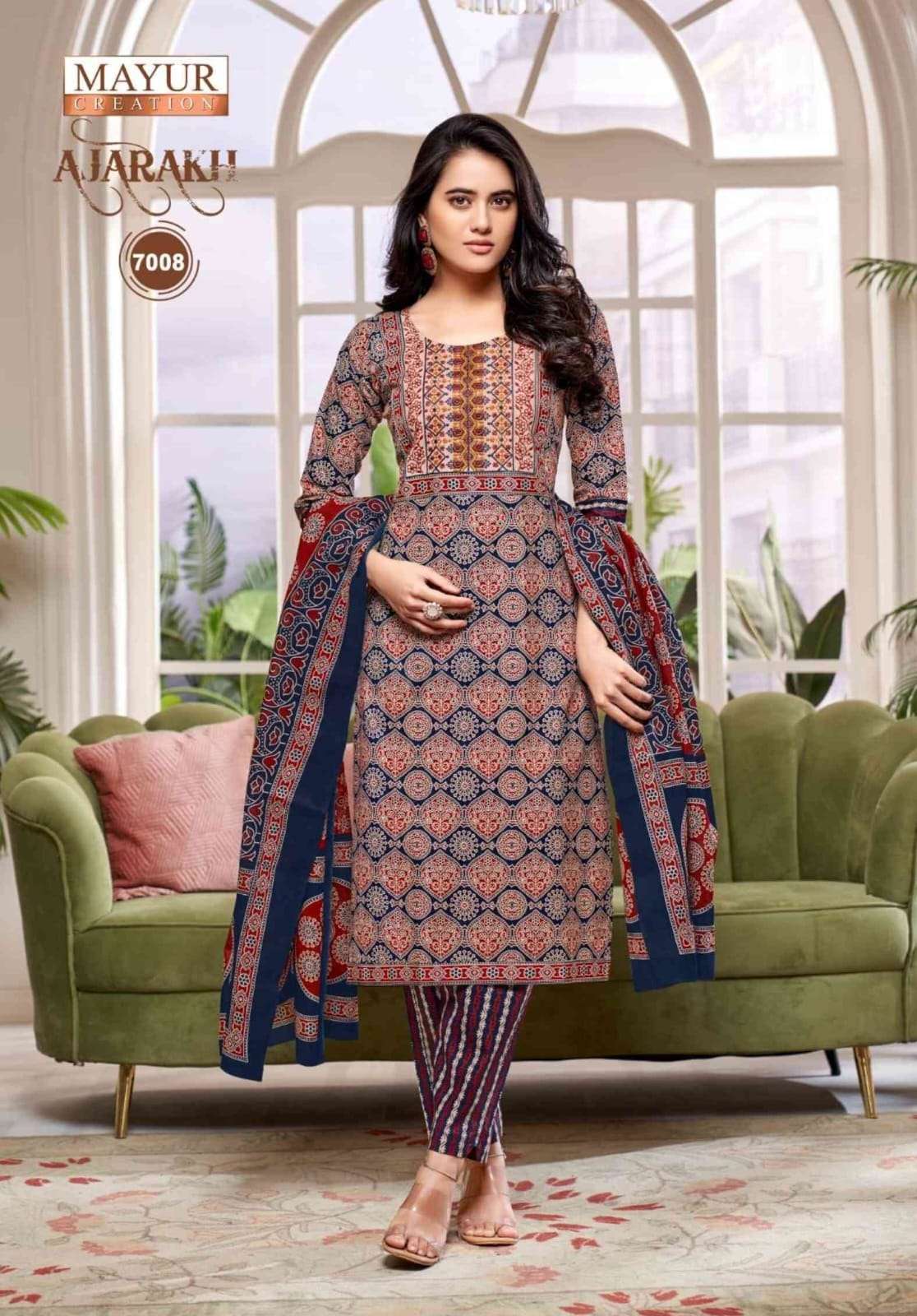MAYUR CREATION AJARAKH VOL 7 READY MADE COLLECTION