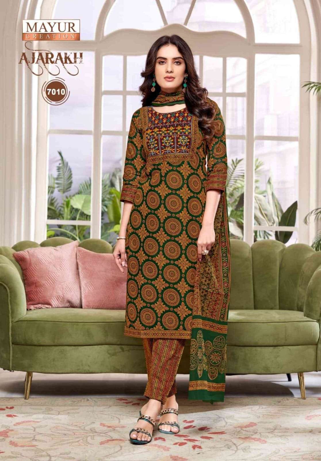 MAYUR CREATION AJARAKH VOL 7 READY MADE COLLECTION