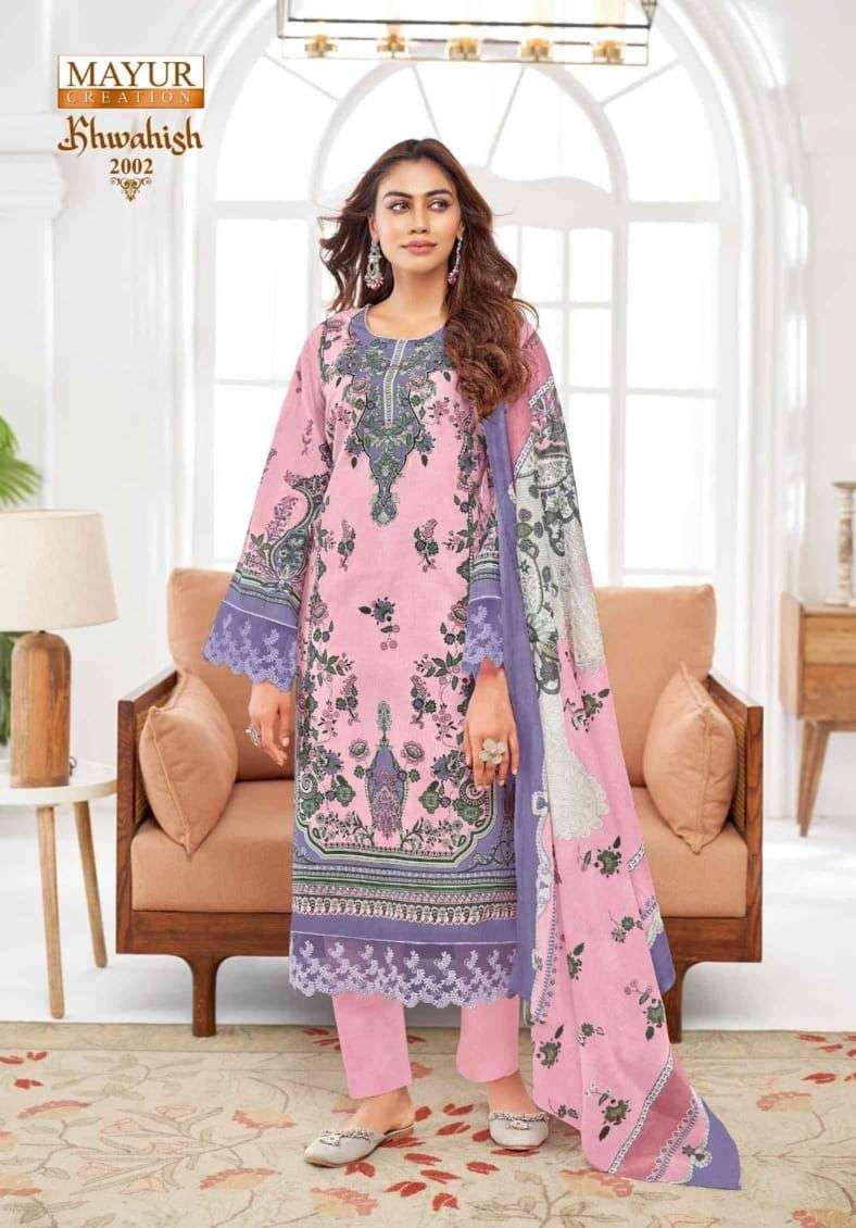 MAYUR CREATION KHWAHISH VOL 2 LAWN COTTON DIGITAL PRINT SALWAR SUIT