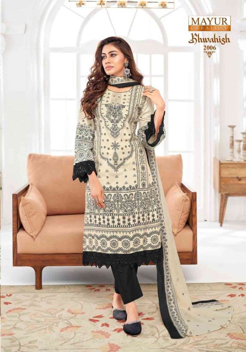 MAYUR CREATION KHWAHISH VOL 2 LAWN COTTON DIGITAL PRINT SALWAR SUIT