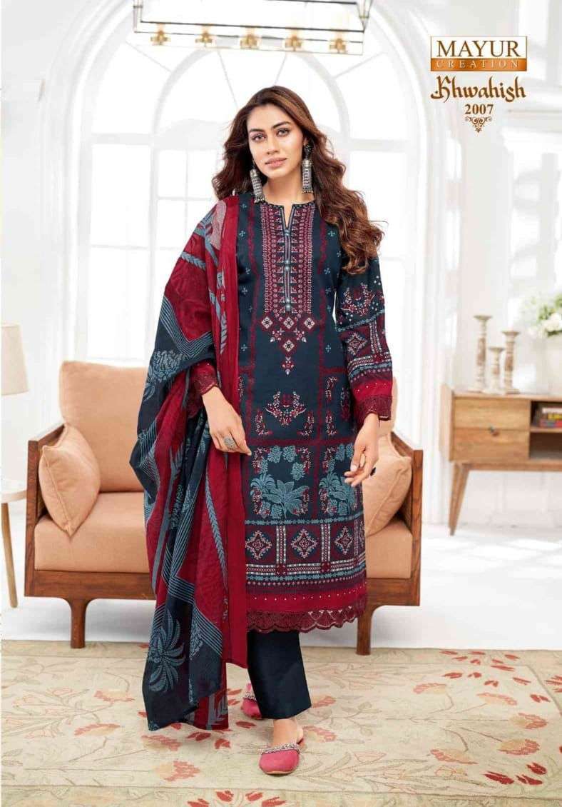 MAYUR CREATION KHWAHISH VOL 2 LAWN COTTON DIGITAL PRINT SALWAR SUIT