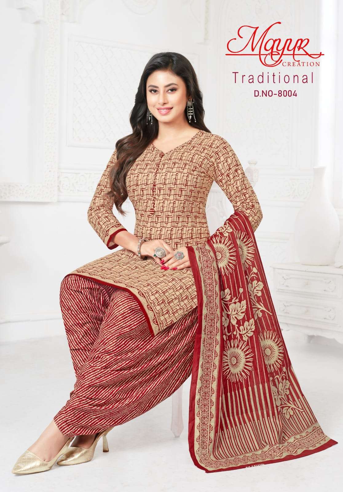 MAYUR CREATION TRADITIONAL VOL 8 COTTON PRINT SALWAR SUIT