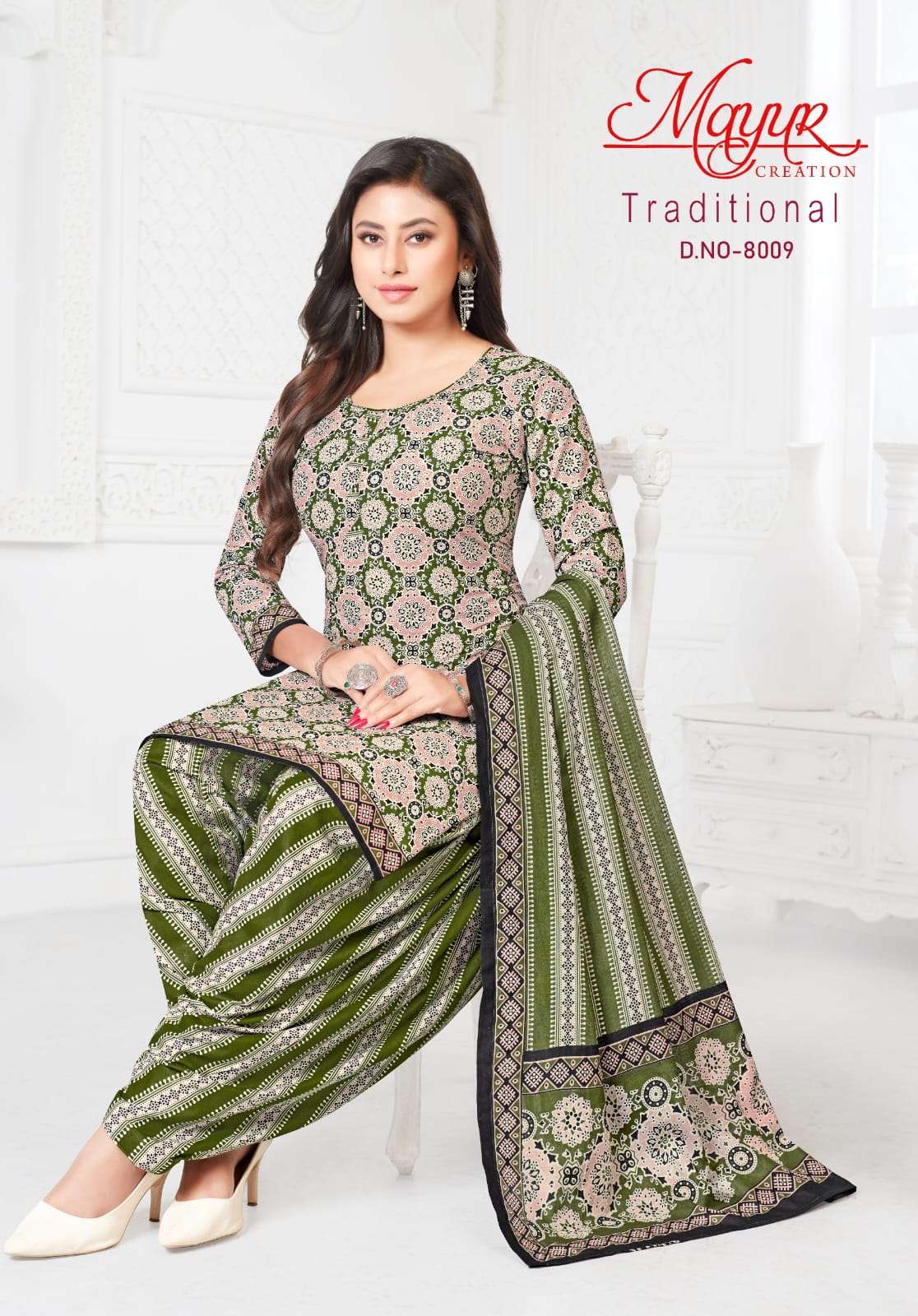 MAYUR CREATION TRADITIONAL VOL 8 COTTON PRINT SALWAR SUIT