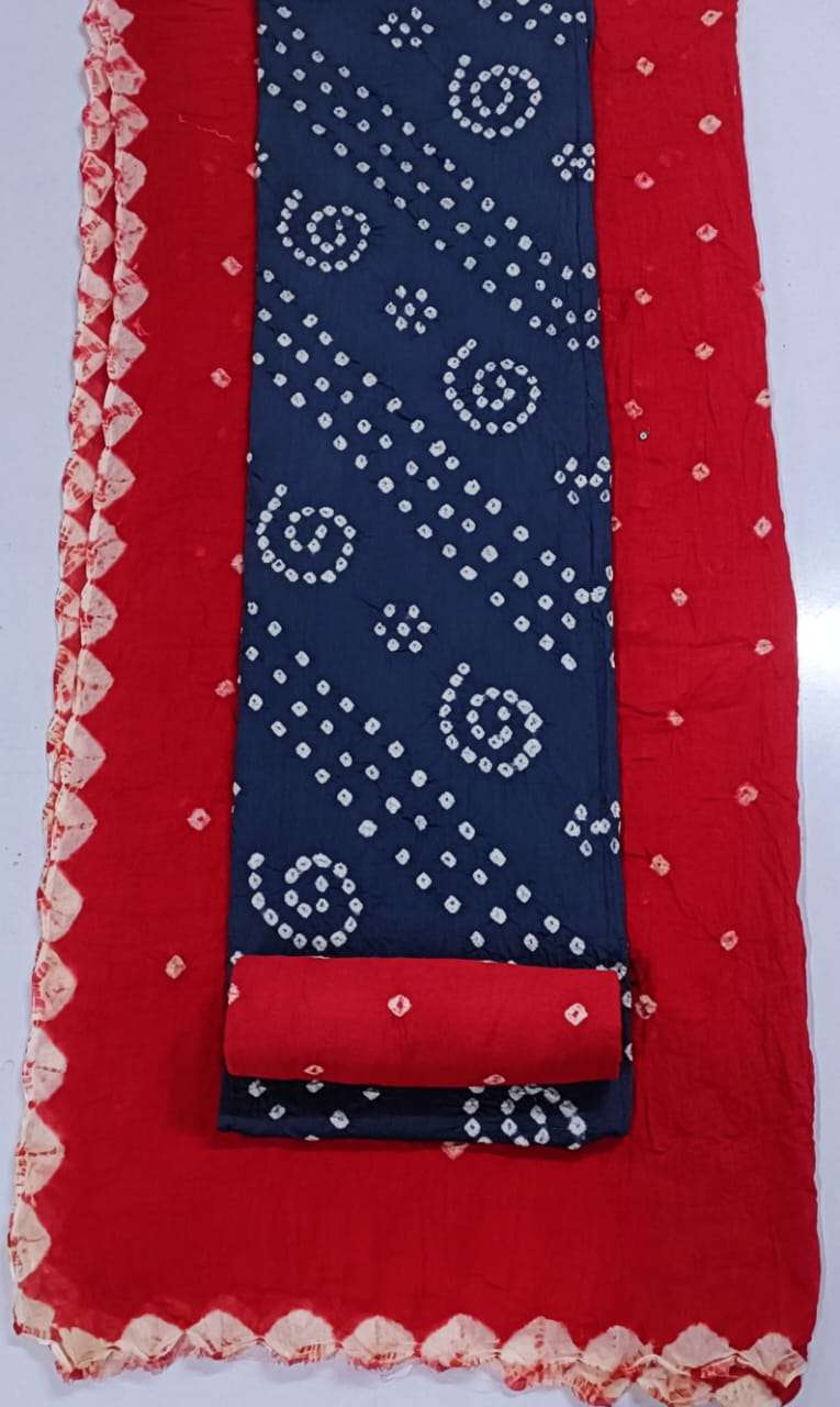 MF SATIN BANDHEJ COLLECTION 