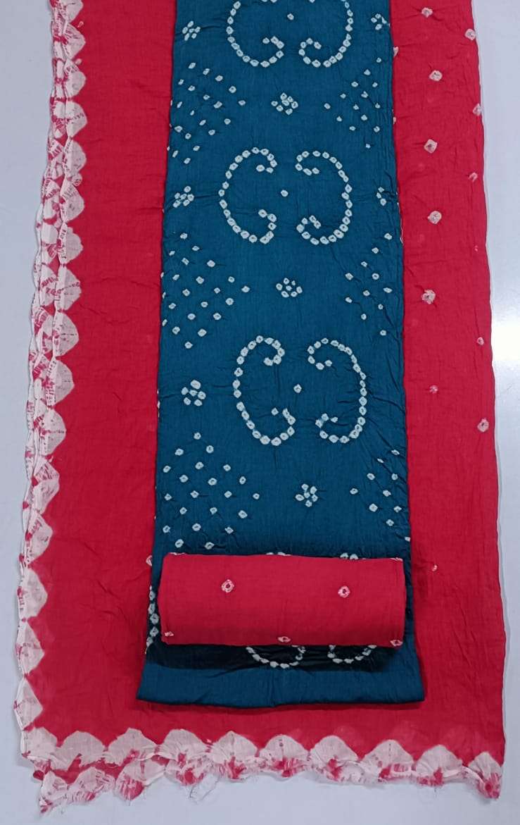 MF SATIN BANDHEJ COLLECTION 