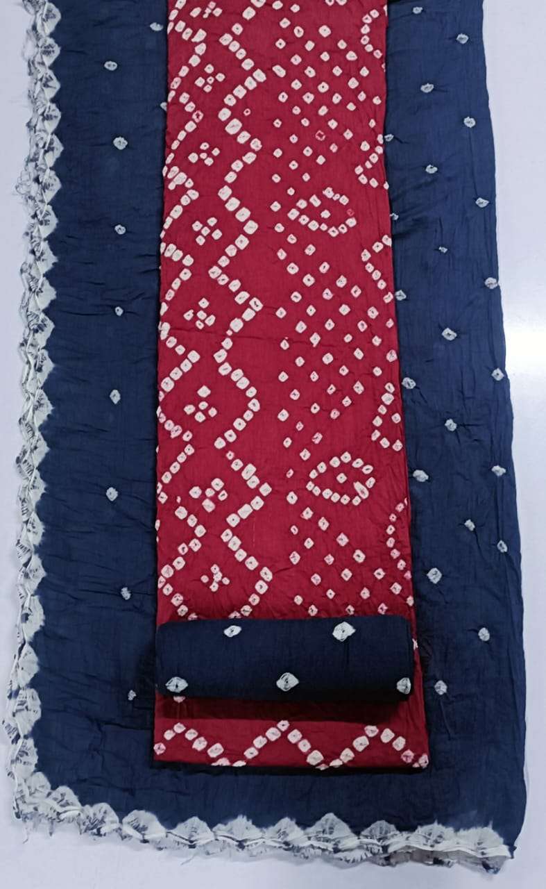 MF SATIN BANDHEJ COLLECTION 