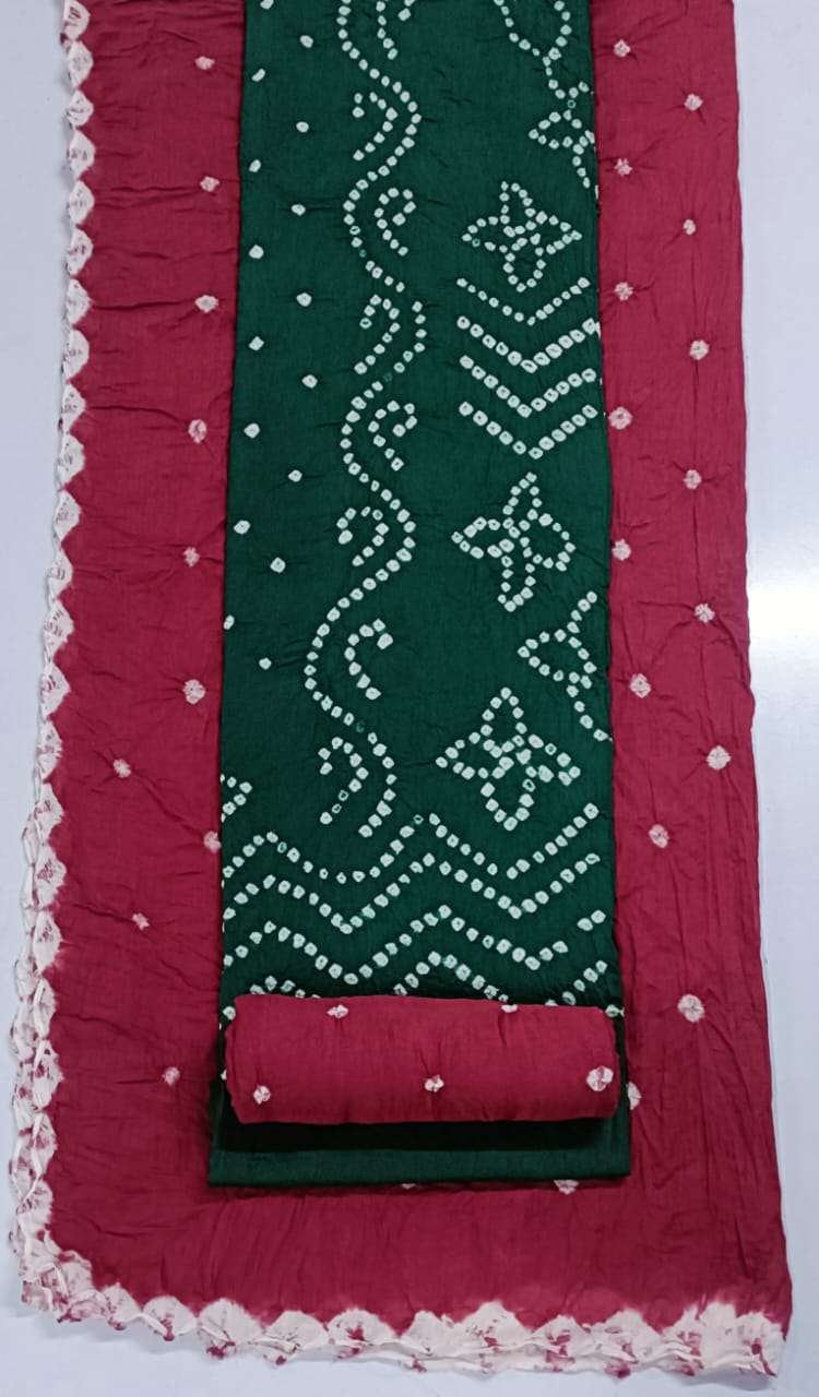 MF SATIN BANDHEJ COLLECTION 