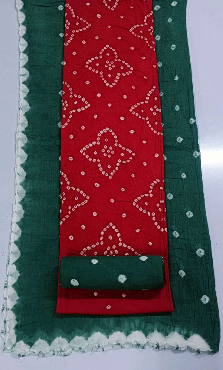 MF SATIN BANDHEJ COLLECTION 