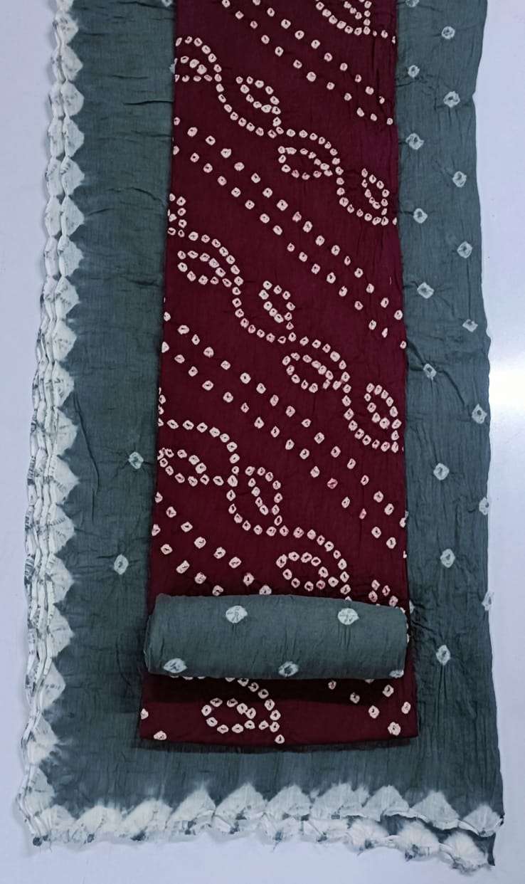 MF SATIN BANDHEJ COLLECTION 