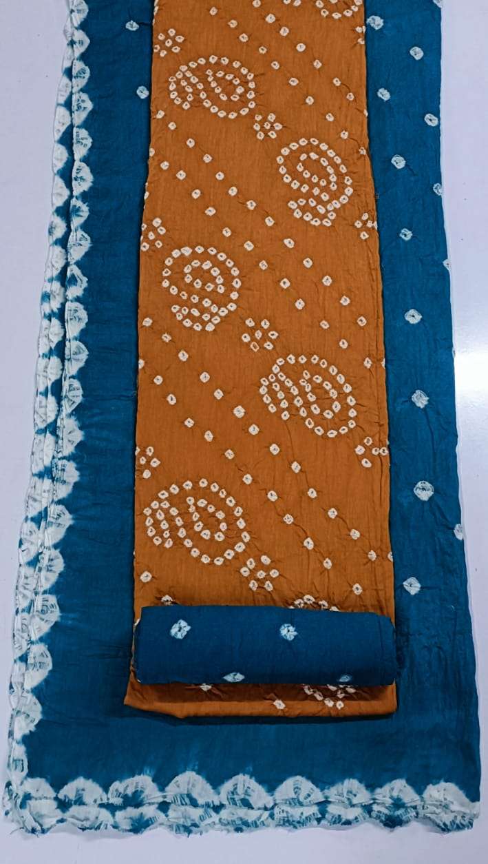 MF SATIN BANDHEJ COLLECTION 