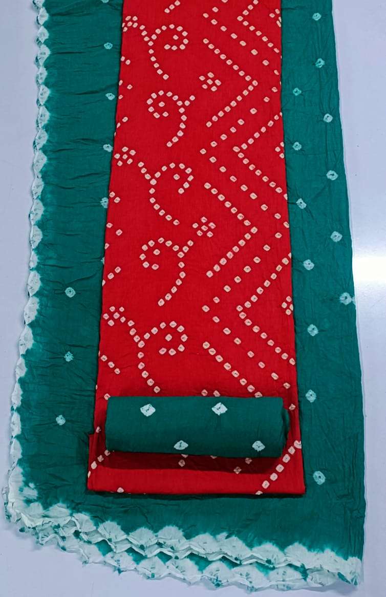 MF SATIN BANDHEJ COLLECTION 