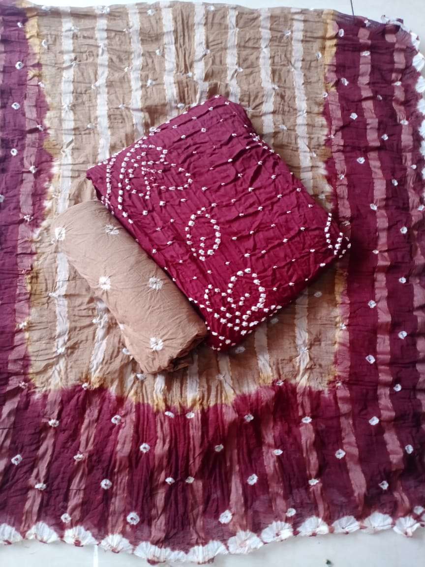 MF SATIN CONTRAST BANDHEJ COLLECTION VOL 2