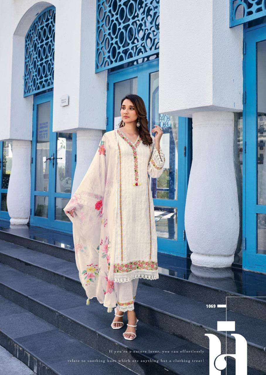 PRM INDIA MAISHA EMBROIDERY DESIGNER READY MADE LADIES SUIT