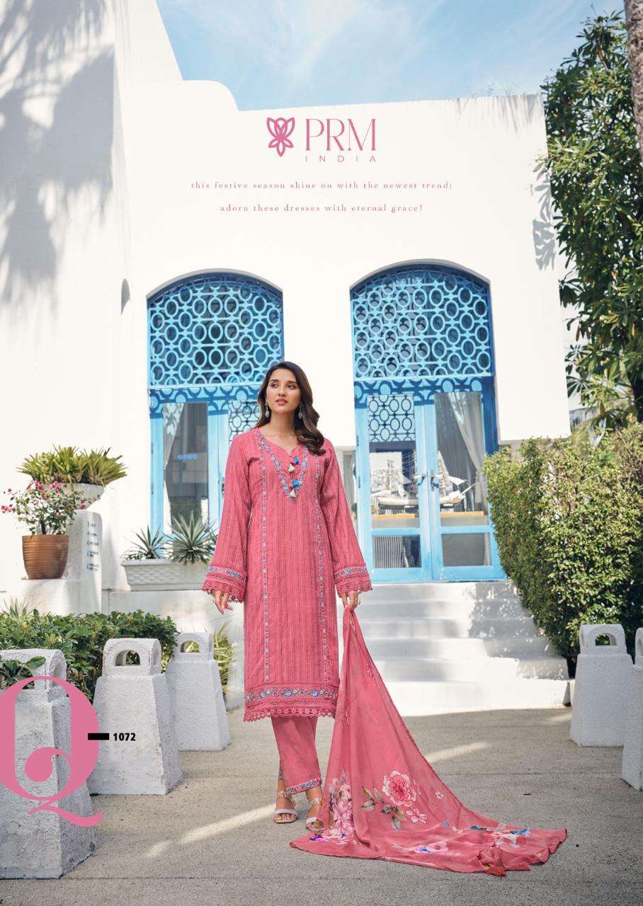 PRM INDIA MAISHA EMBROIDERY DESIGNER READY MADE LADIES SUIT