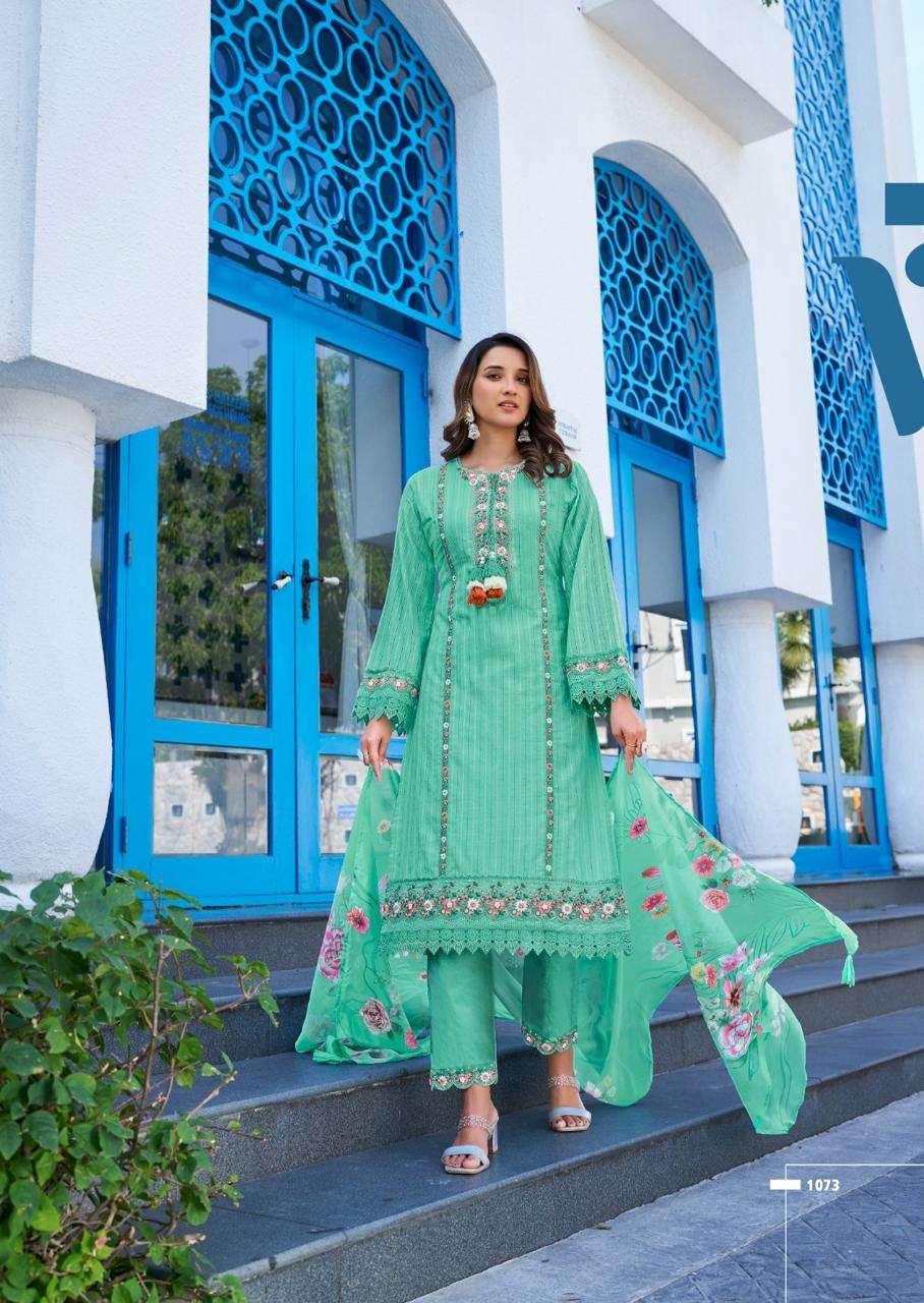 PRM INDIA MAISHA EMBROIDERY DESIGNER READY MADE LADIES SUIT