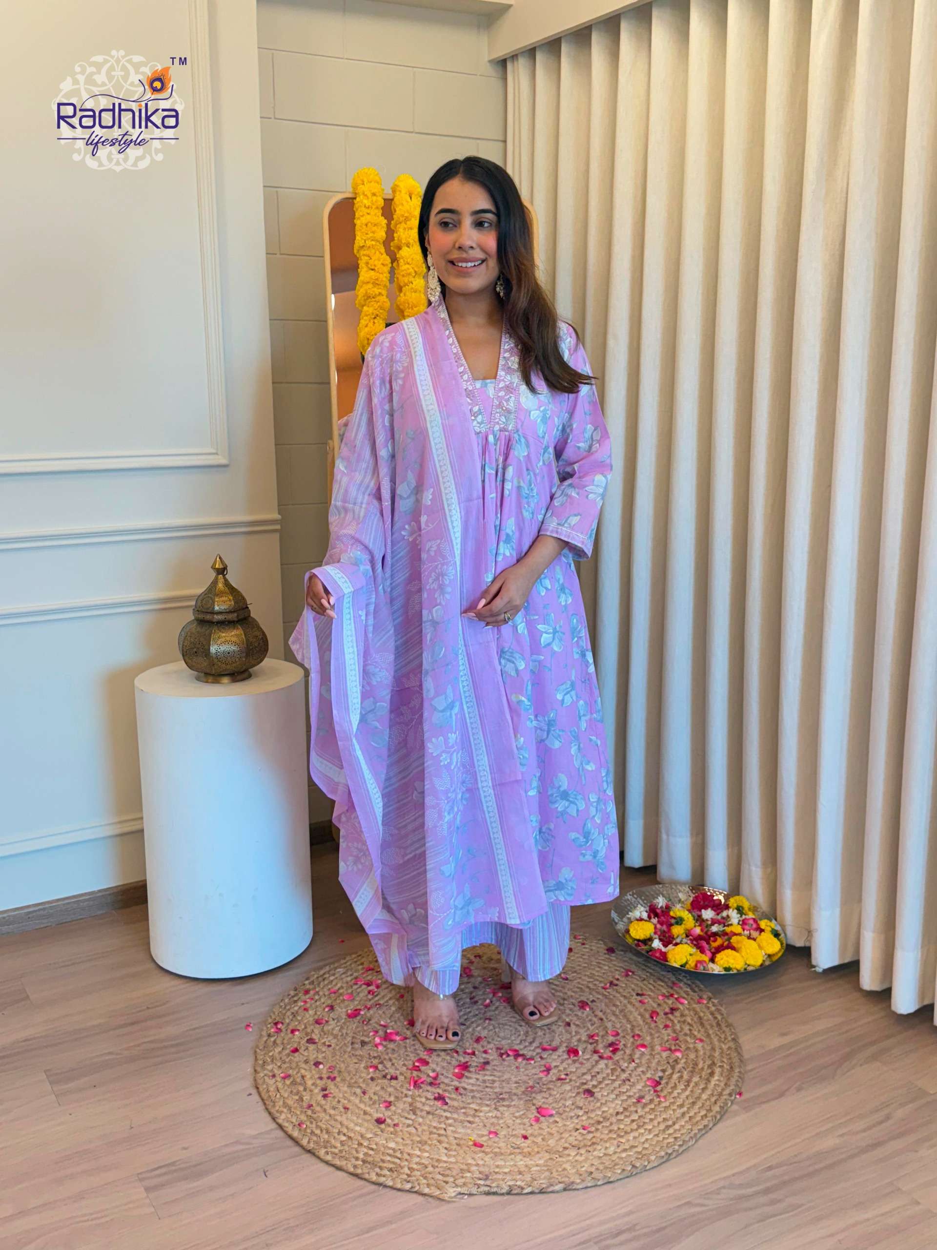 RADHIKA LIFE STYLE COMBO PACKING COTTON DESIGNER FANCY LADIES SUIT