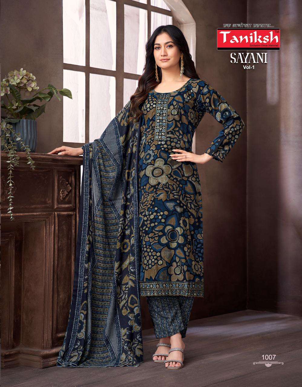 TANIKSH SAYANI VOL 1 CAPSULE FOIL PRINT FANCY LADIES KURTI COMBO SET