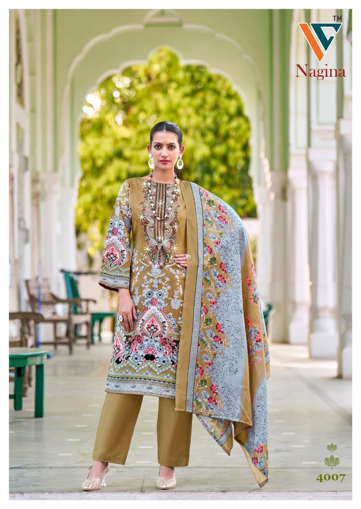 VANDANA‎ CREATION NAGINA‎‎ VOL 4 COTTON DIGITAL PRINTS SALWAR SUIT