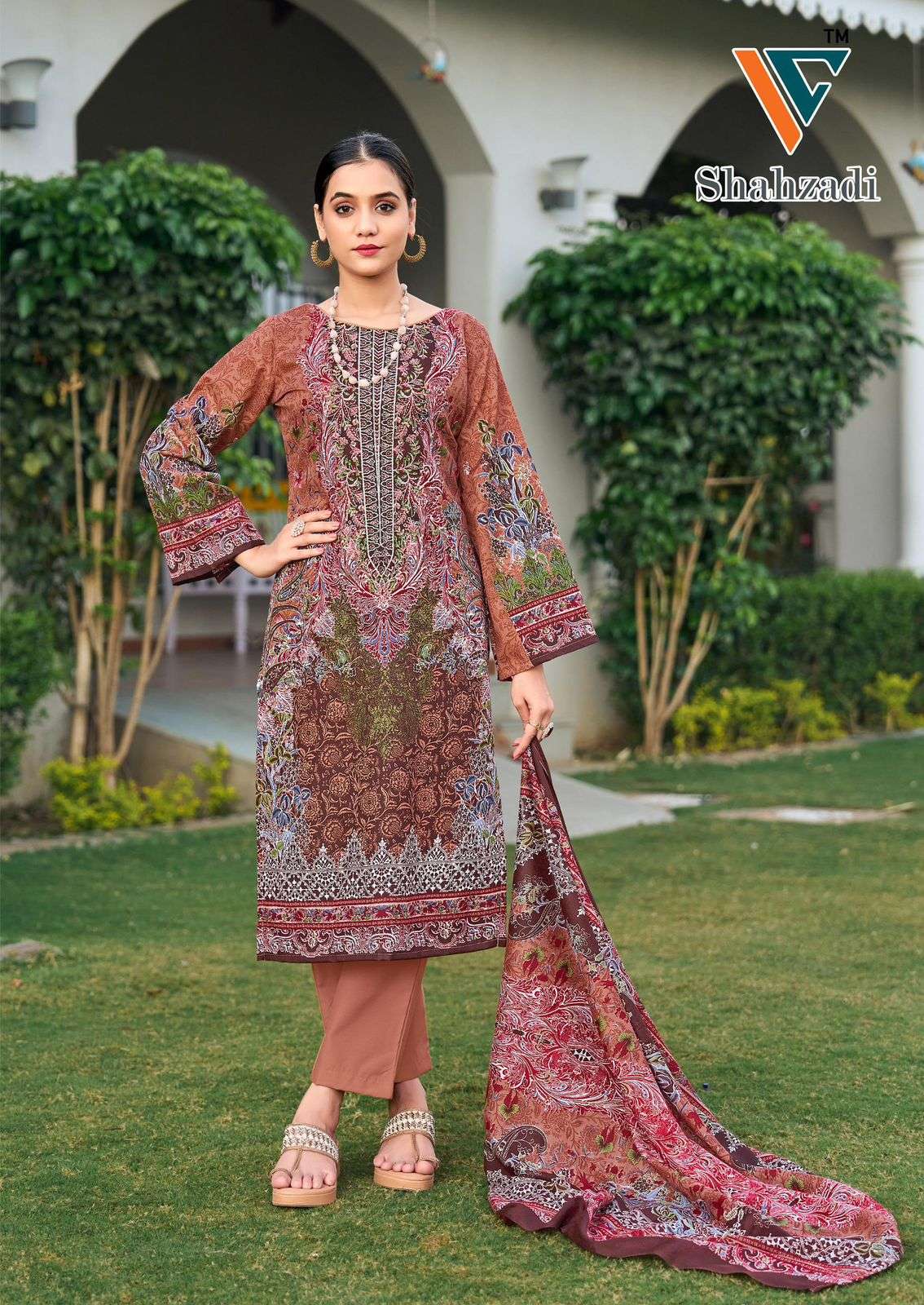 VANDANA CREATION SHAHZADI VOL 5 COTTON DIGITAL PRINT SALWAR SUIT