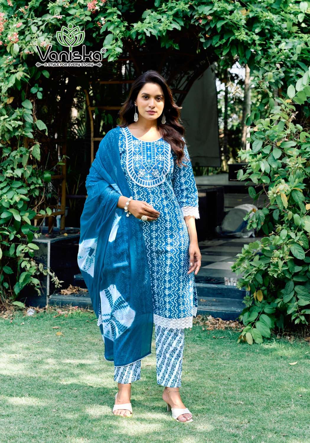 VANISKA ️COTTON CULTURE VOL 1 COTTON BATIK PRINT KURTI COMBO SET