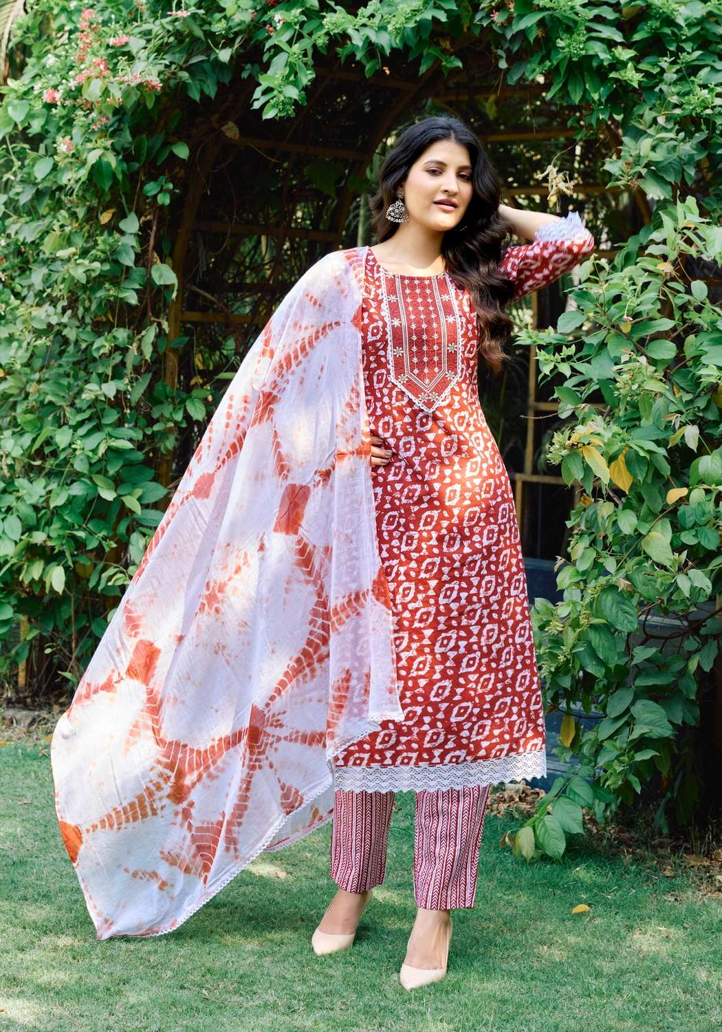 VANISKA ️COTTON CULTURE VOL 1 COTTON BATIK PRINT KURTI COMBO SET