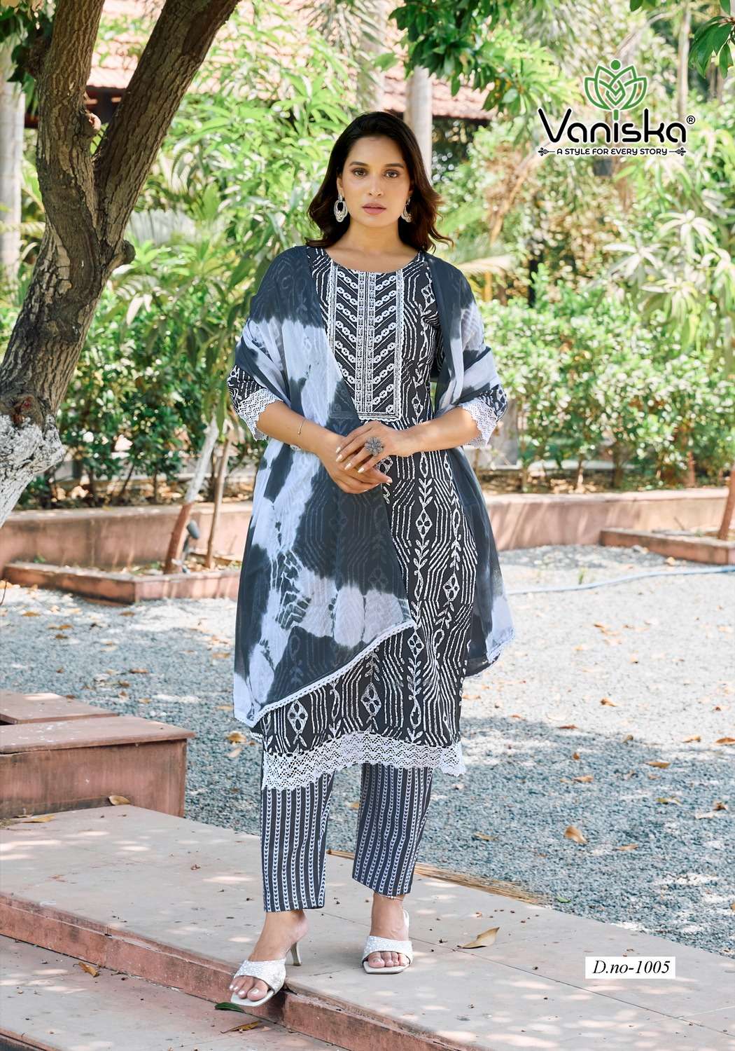 VANISKA ️COTTON CULTURE VOL 1 COTTON BATIK PRINT KURTI COMBO SET