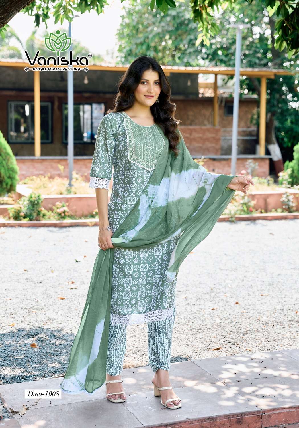 VANISKA ️COTTON CULTURE VOL 1 COTTON BATIK PRINT KURTI COMBO SET