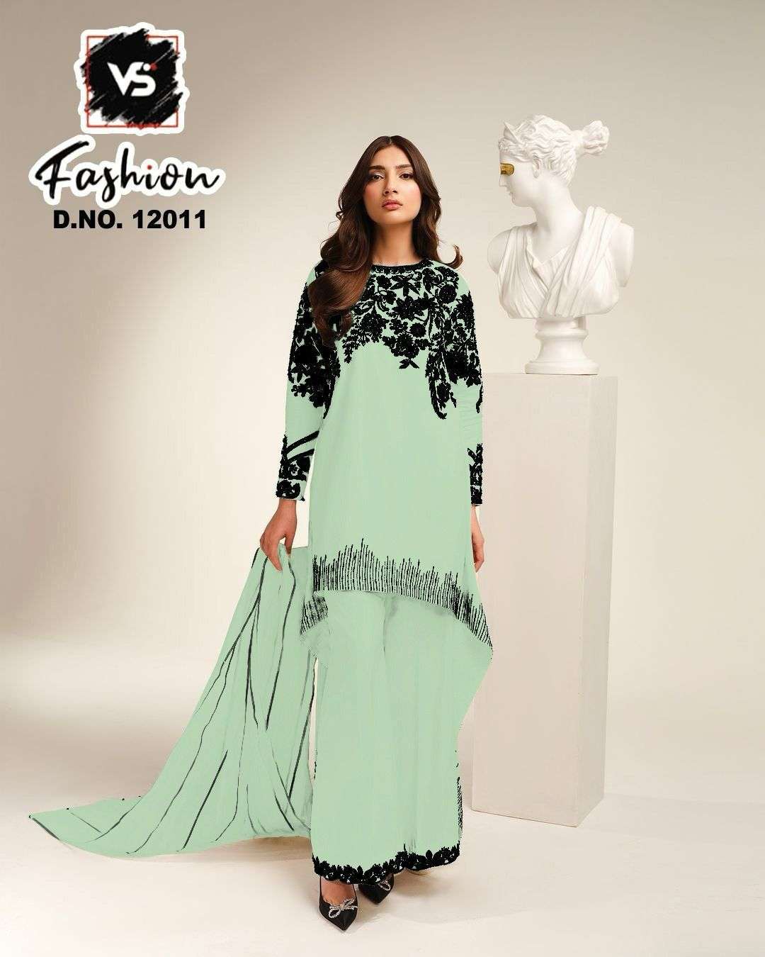 VS FASHION D NO 12011 GEORGETTE DESIGNER PAKISTANI SUIT
