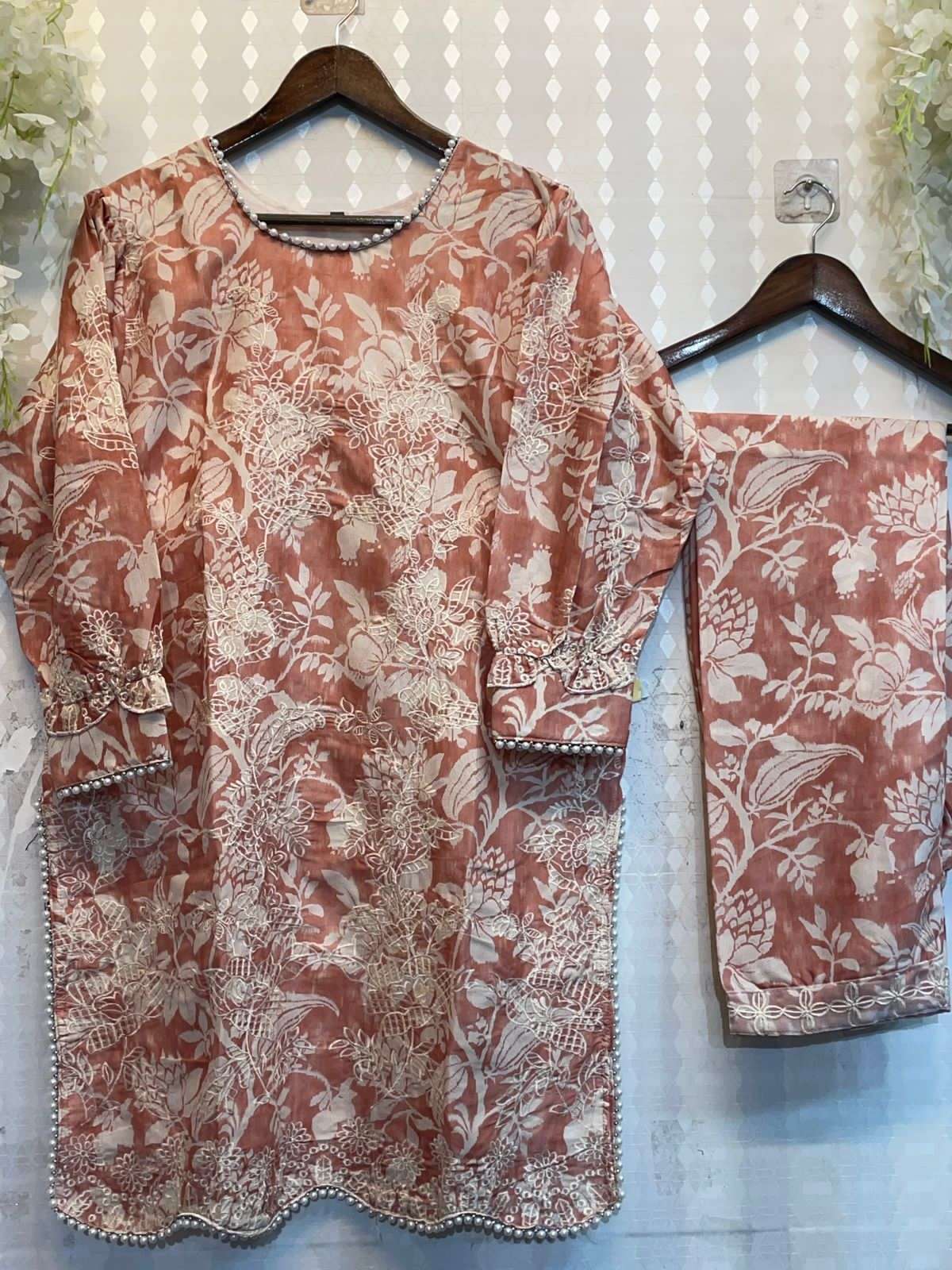 VS FASHION D NO 12029 BEAUTIFUL EMROIDERY DESIGNER PAKISTANI CO-ORD SET