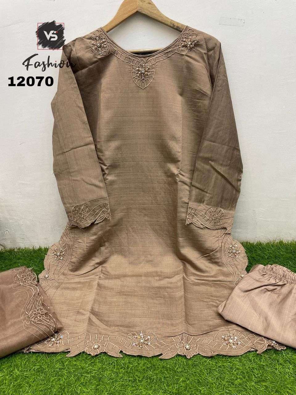 VS FASHION D NO 12070 FANCY DESIGNER WORK PAKISTANI STYLE SUIT