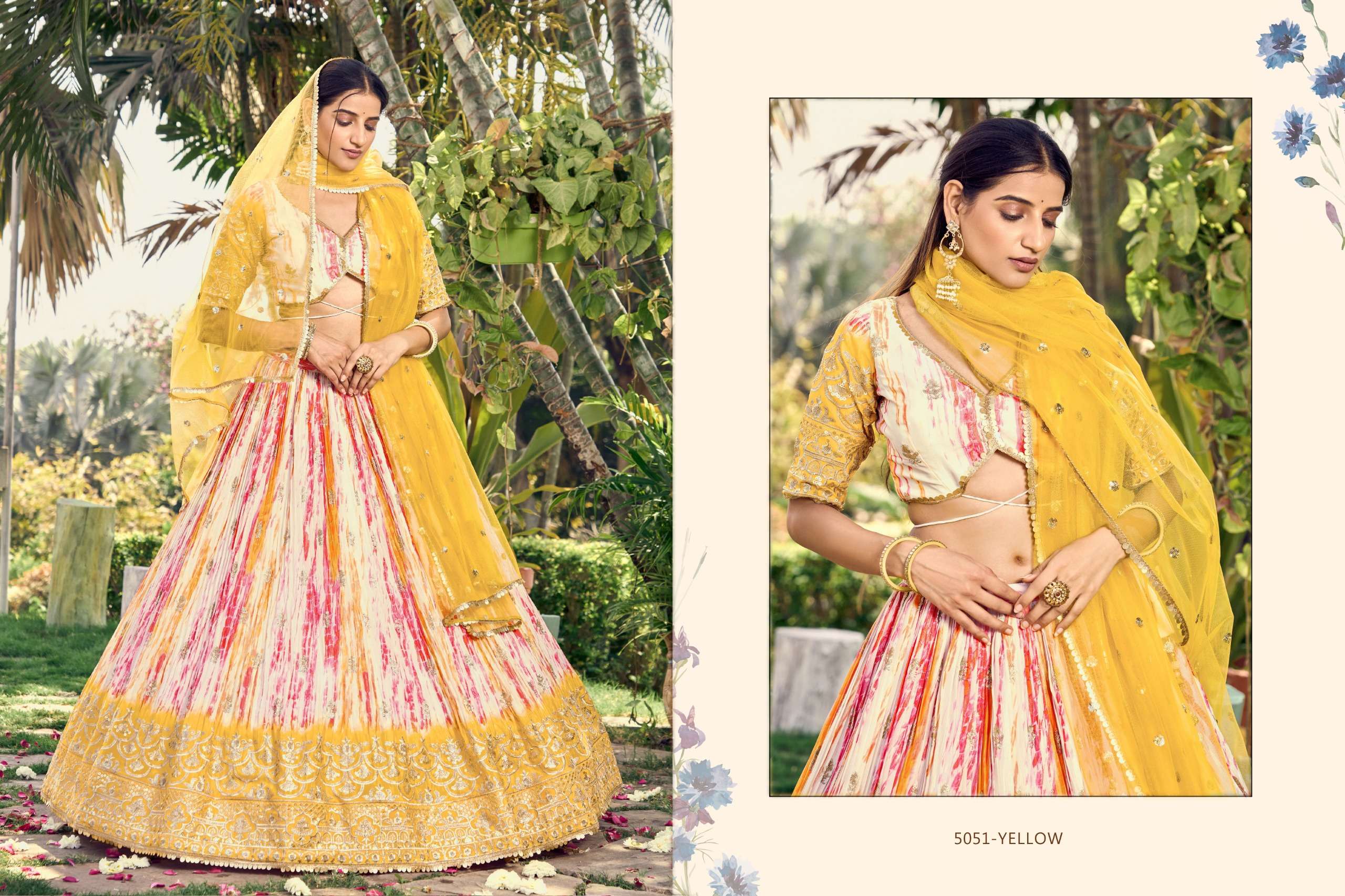 ZEEL CLOTHING LAVANYA CHINON DESIGNER FESTIVE WEAR LEHENGA CHOLI