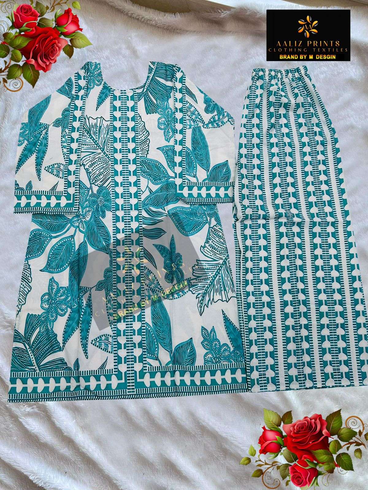 AALIZ PRINTS CODE SET VOL 4 LAWN COTTON PAKISTANI STYLE CO-ORD SET