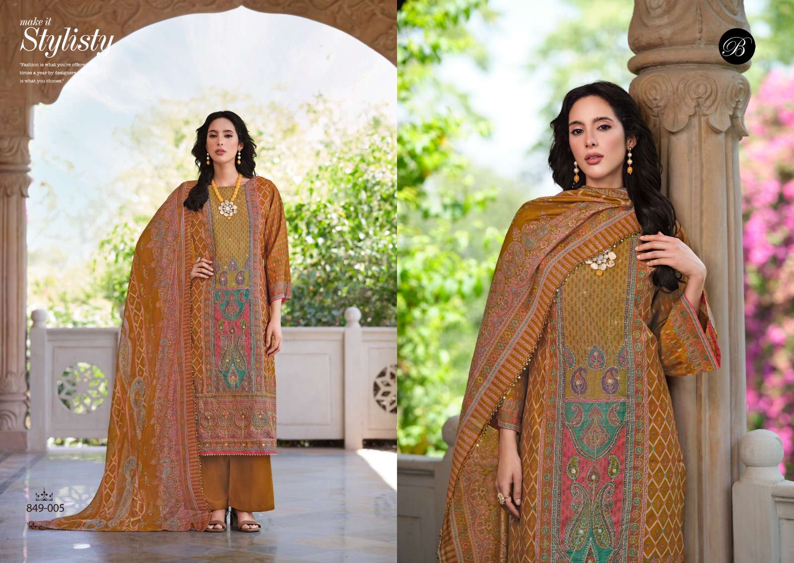 BELLIZA DESIGNER STUDIO NUSRAT VOL 5 READY MADE COLLECTION 