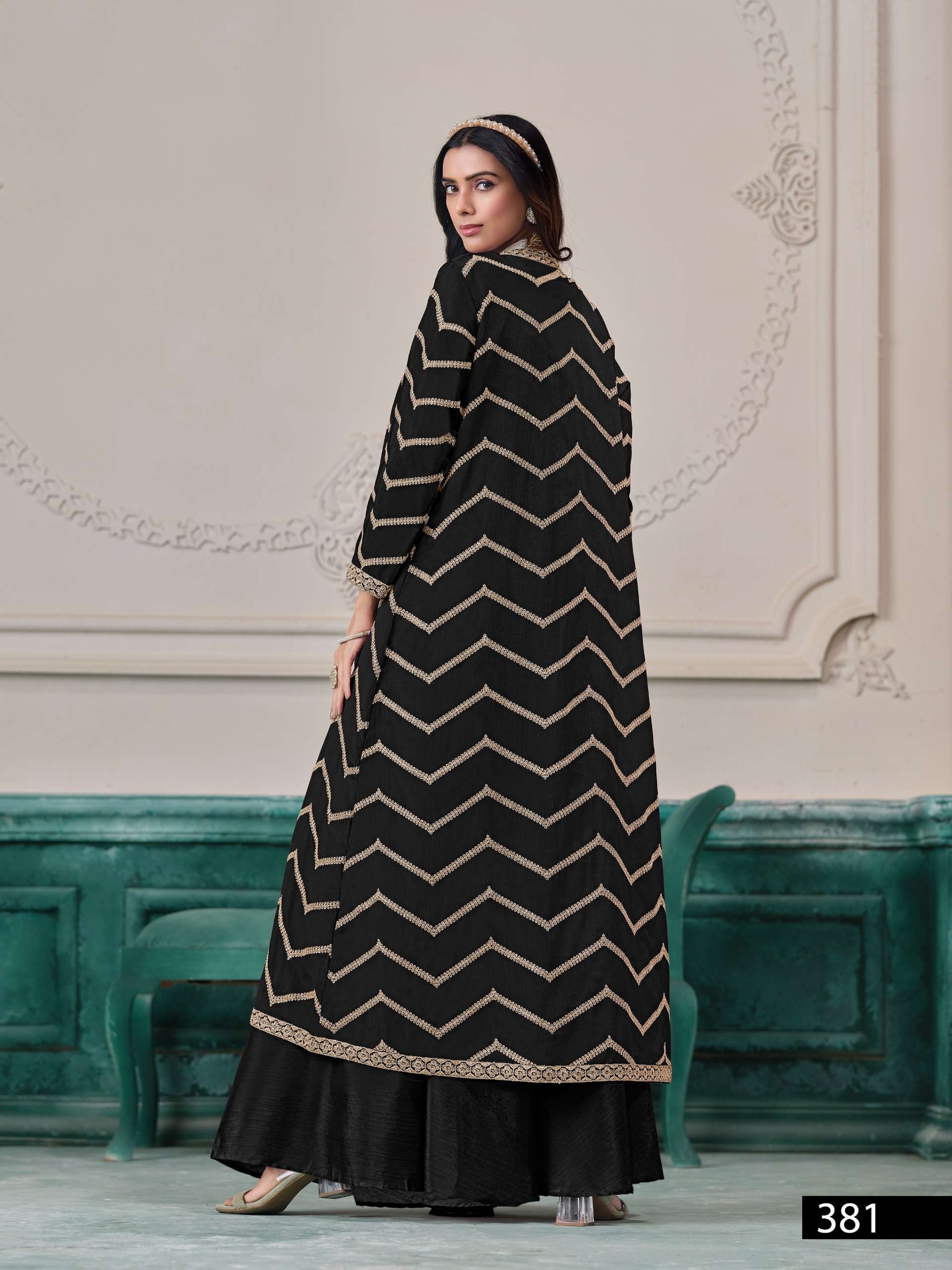 DANI CREATIONS ANJUBAA VOL 38 HEAVY DESIGNER PARTY WEAR LOOK DESIGNER LADIES SUIT 