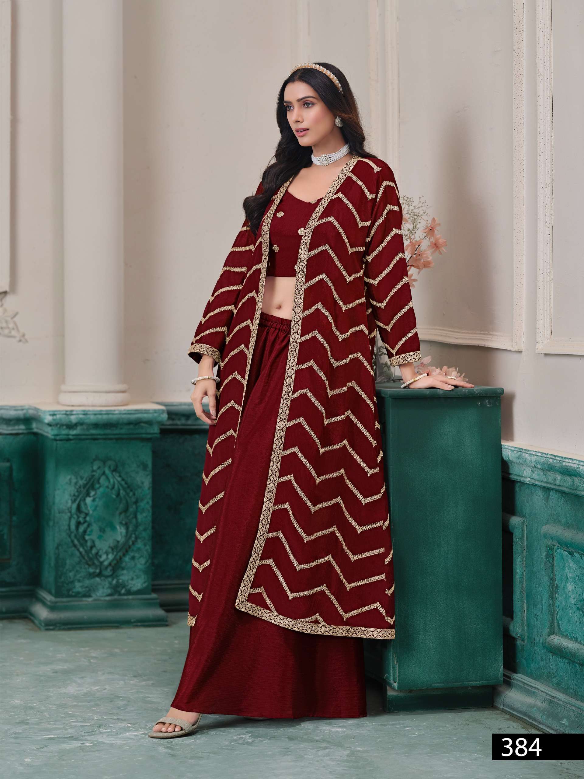 DANI CREATIONS ANJUBAA VOL 38 HEAVY DESIGNER PARTY WEAR LOOK DESIGNER LADIES SUIT 
