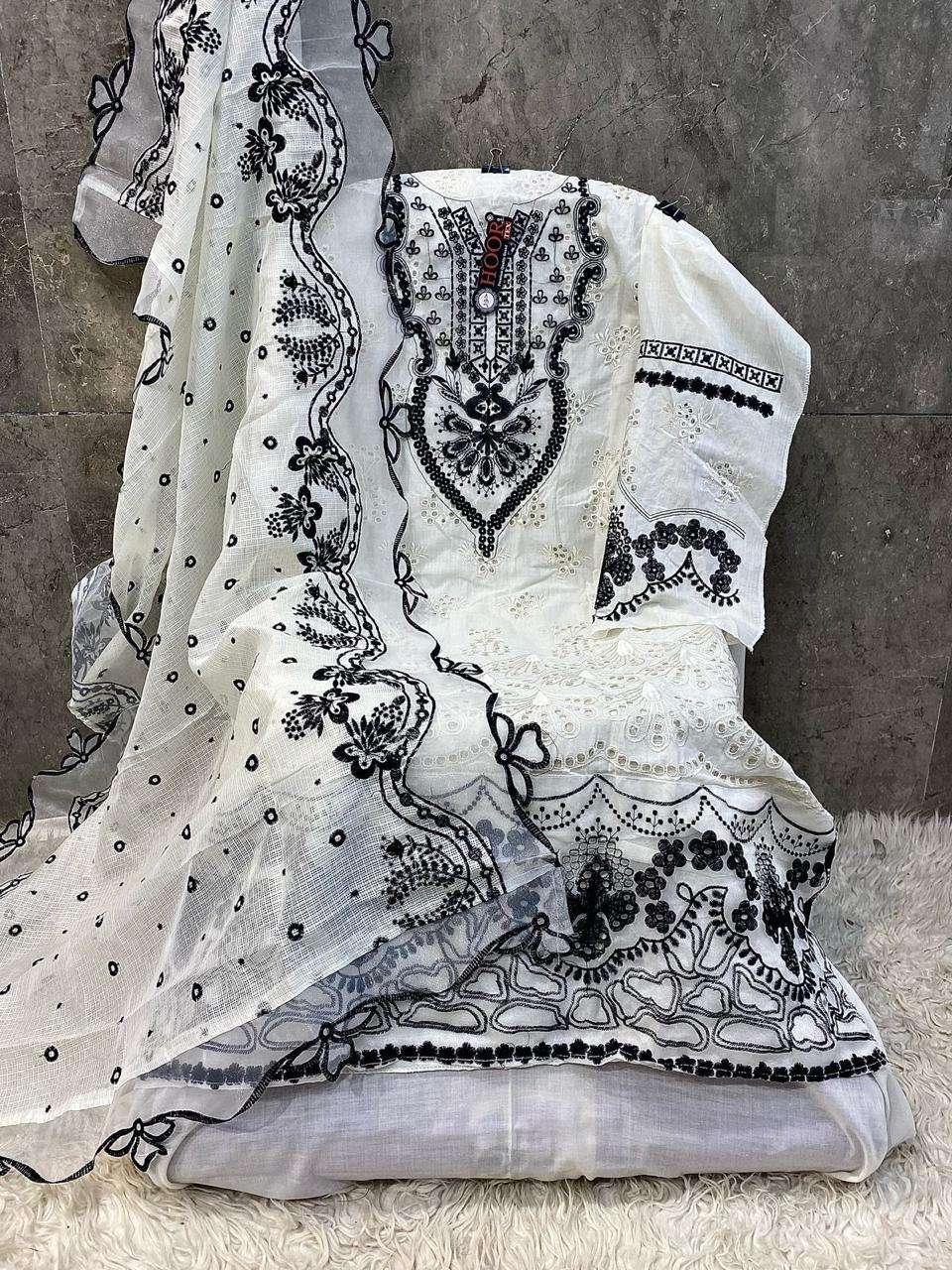 HOOR TEX H 373 COTTON EMBROIDERY DESIGNER PAKISTANI SUIT