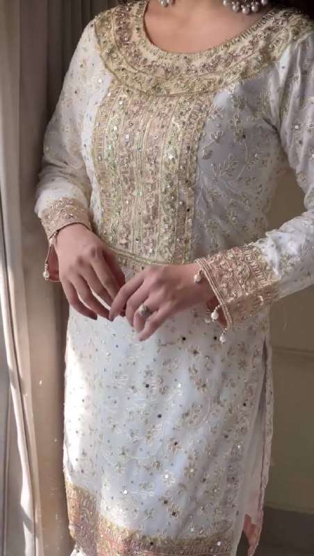 JD 609 GEORGETTE  FANCY DESIGNER PARTY WEAR READY MADE SHARARA SUIT