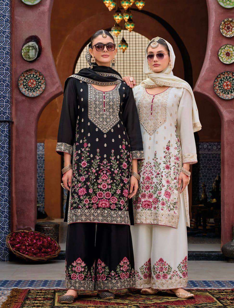 KF 1686 FOX GEORGETTE HEAVY DESIGNER PAKISTANI STYLE SUIT