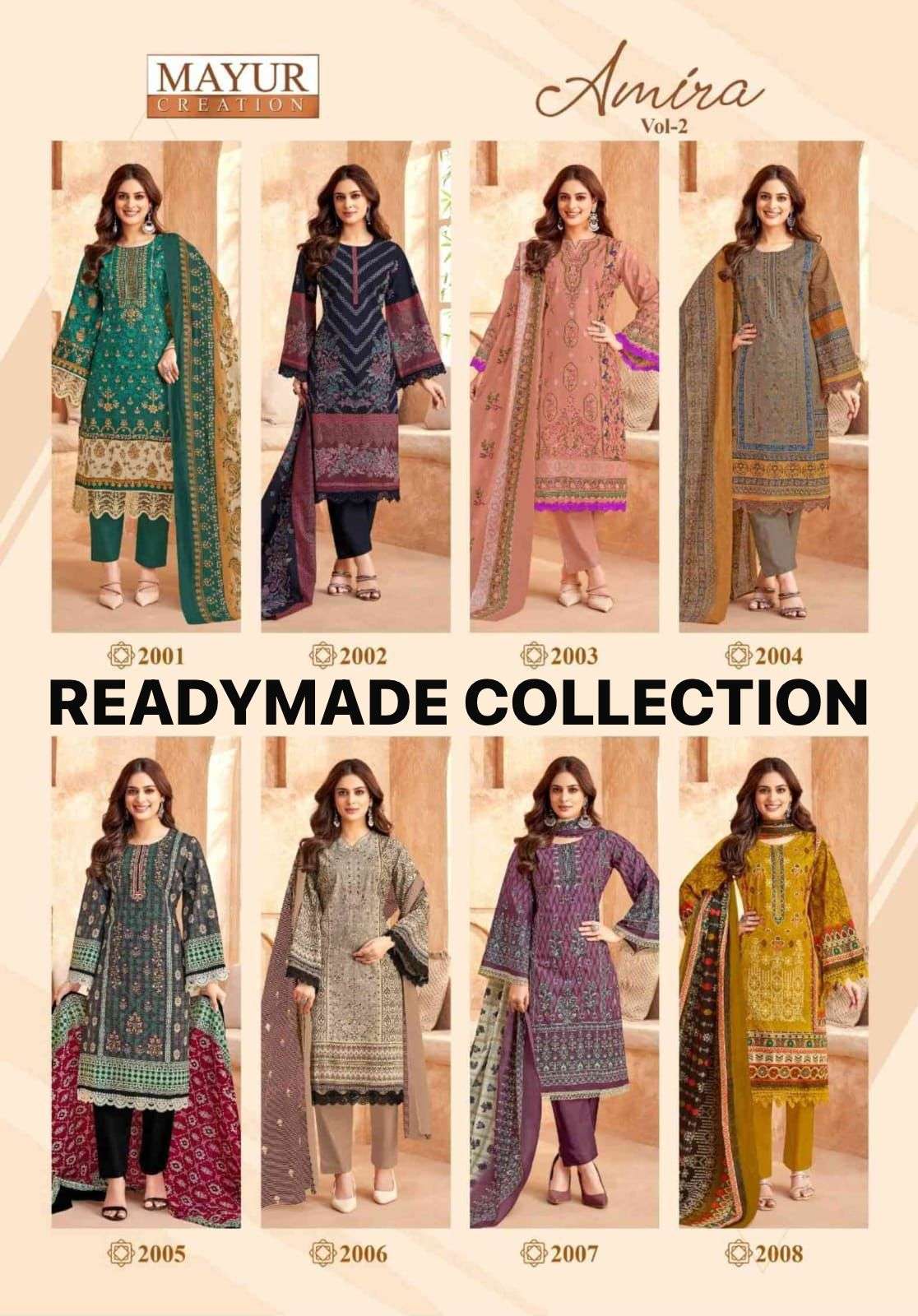 MAYUR CREATION AMIRA VOL 2 READY MADE COLLECTION 