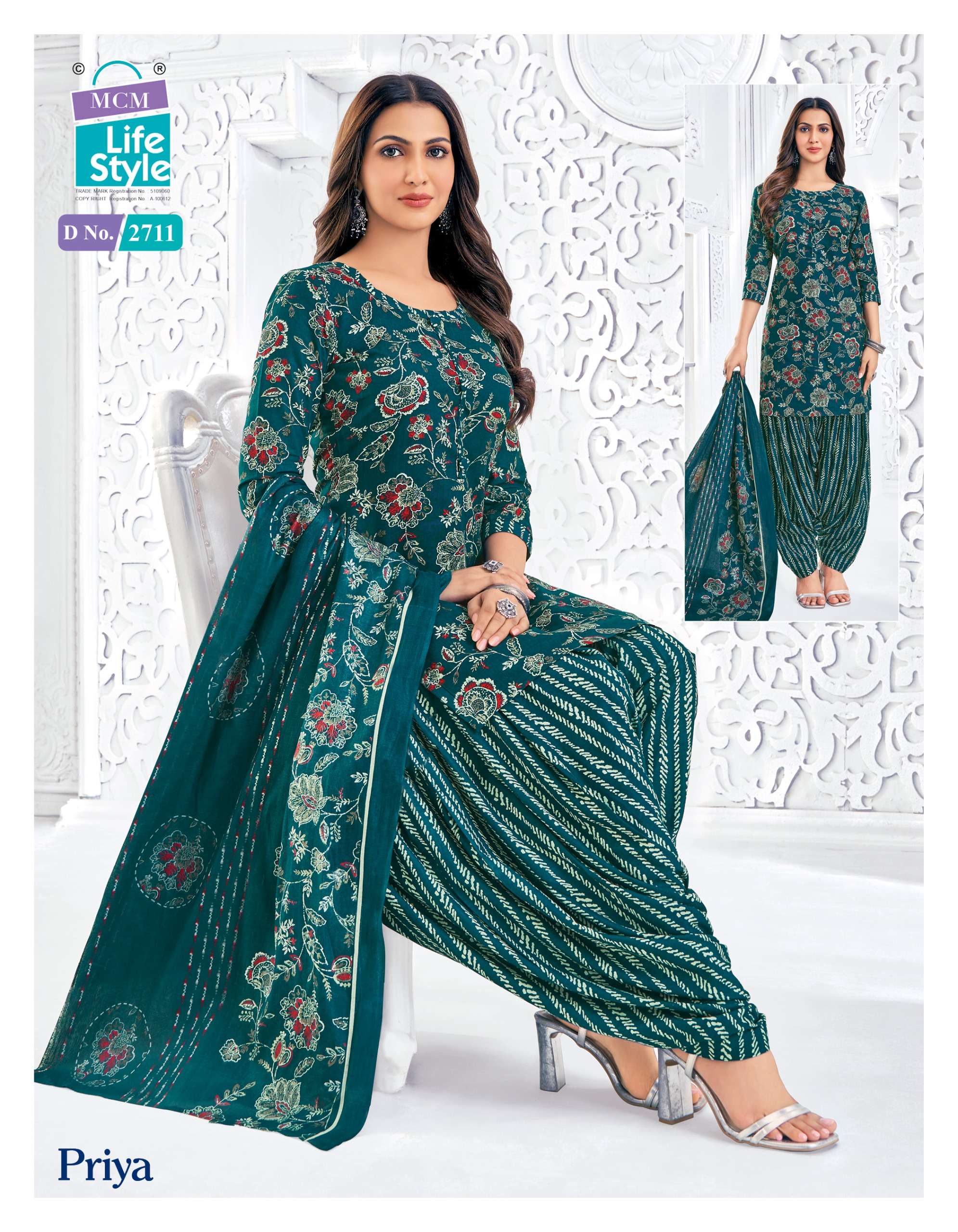 MCM LIFESTYLE PRIYA VOL 27 STITCHED COLLECTION 