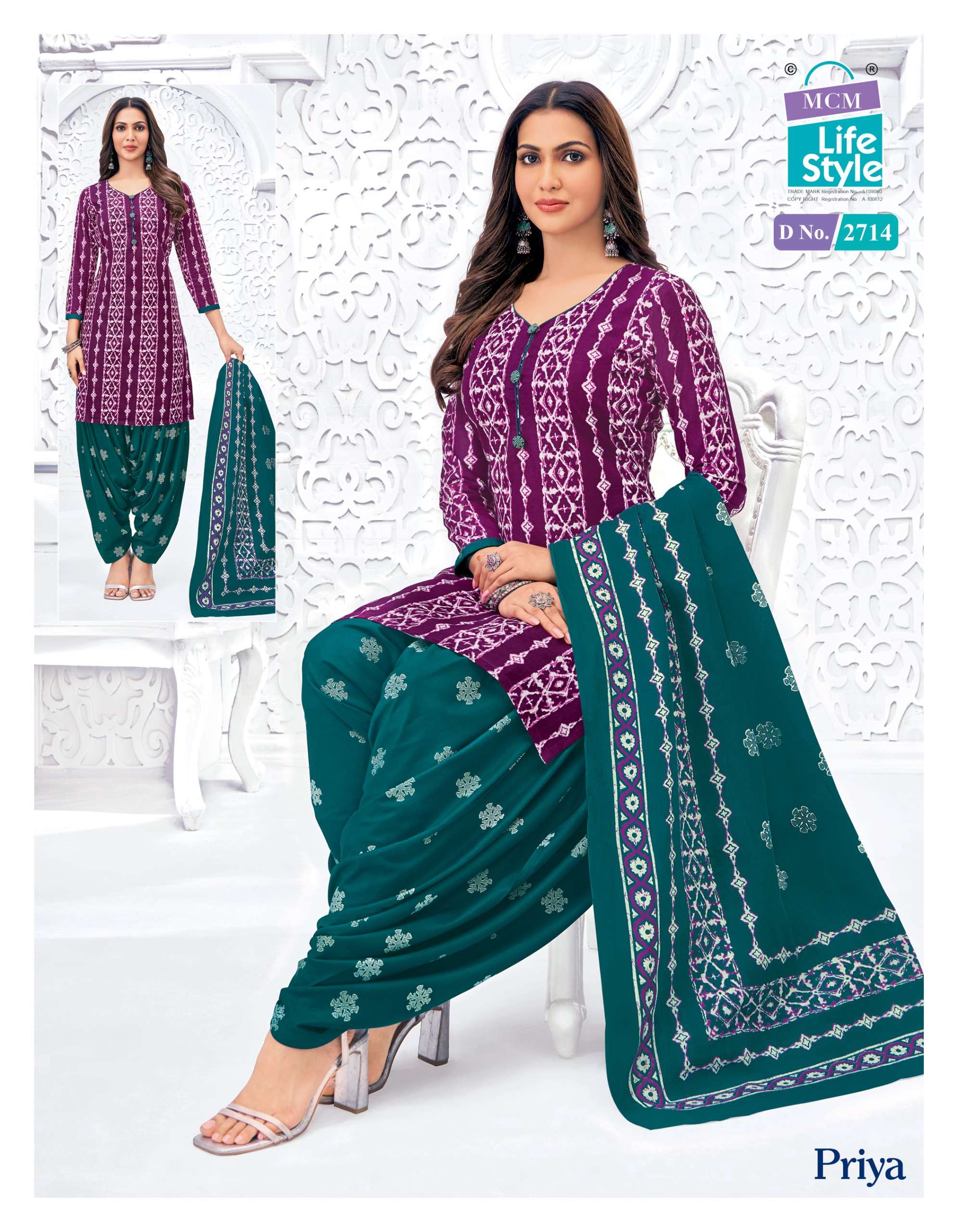 MCM LIFESTYLE PRIYA VOL 27 STITCHED COLLECTION 